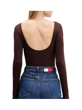 Body Marron Femme Tommy Hilfiger Silver 2