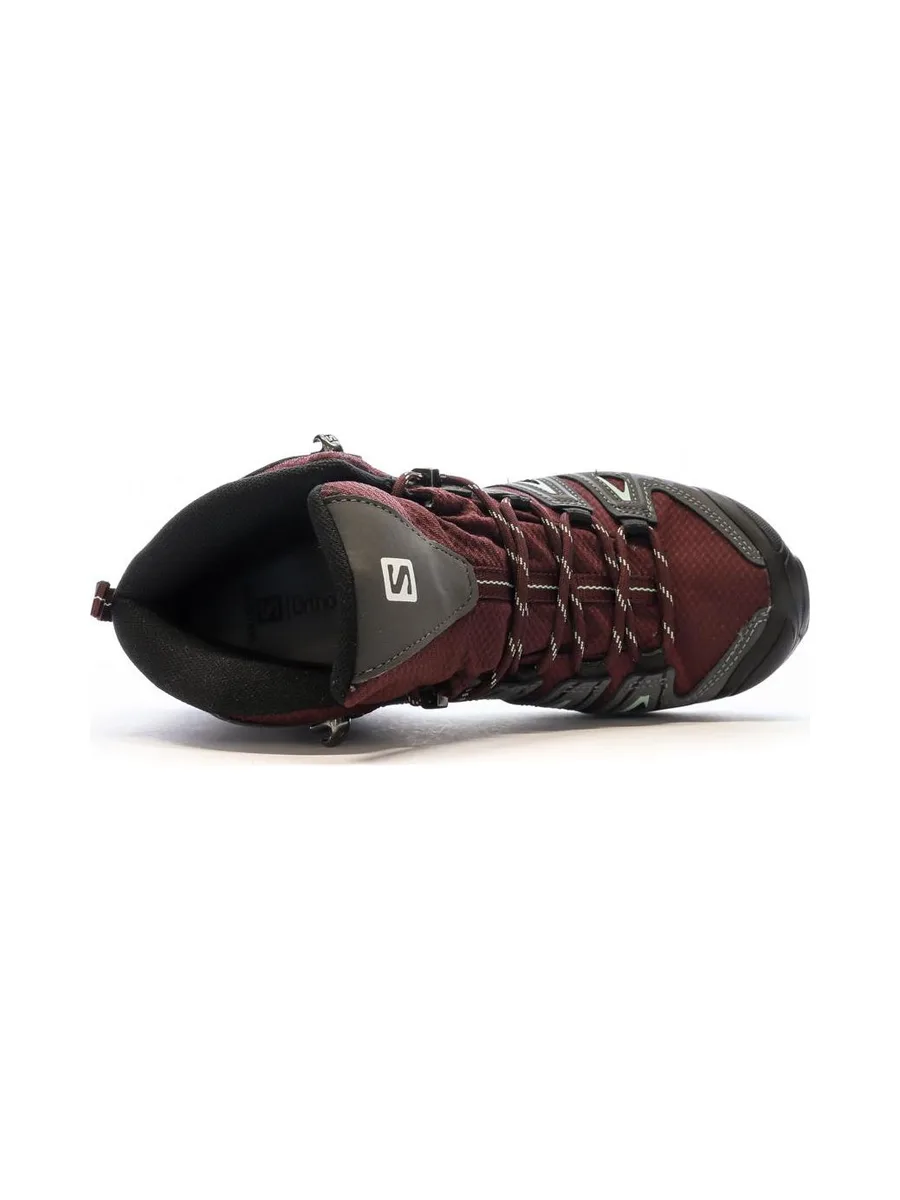 Chaussures de Randonnée Gris/Bordeaux Femme Salomon X Ultra Pi 5