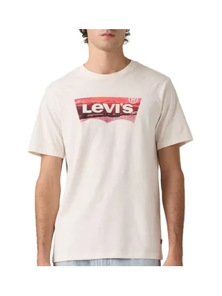T-shirt Beige/Rouge Homme Levi's Tees 22491 1