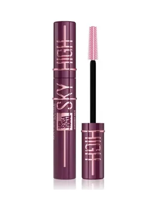 Mascara Violet Femme Gemey Maybelline Sensational Sky High Burgundy Haze 1
