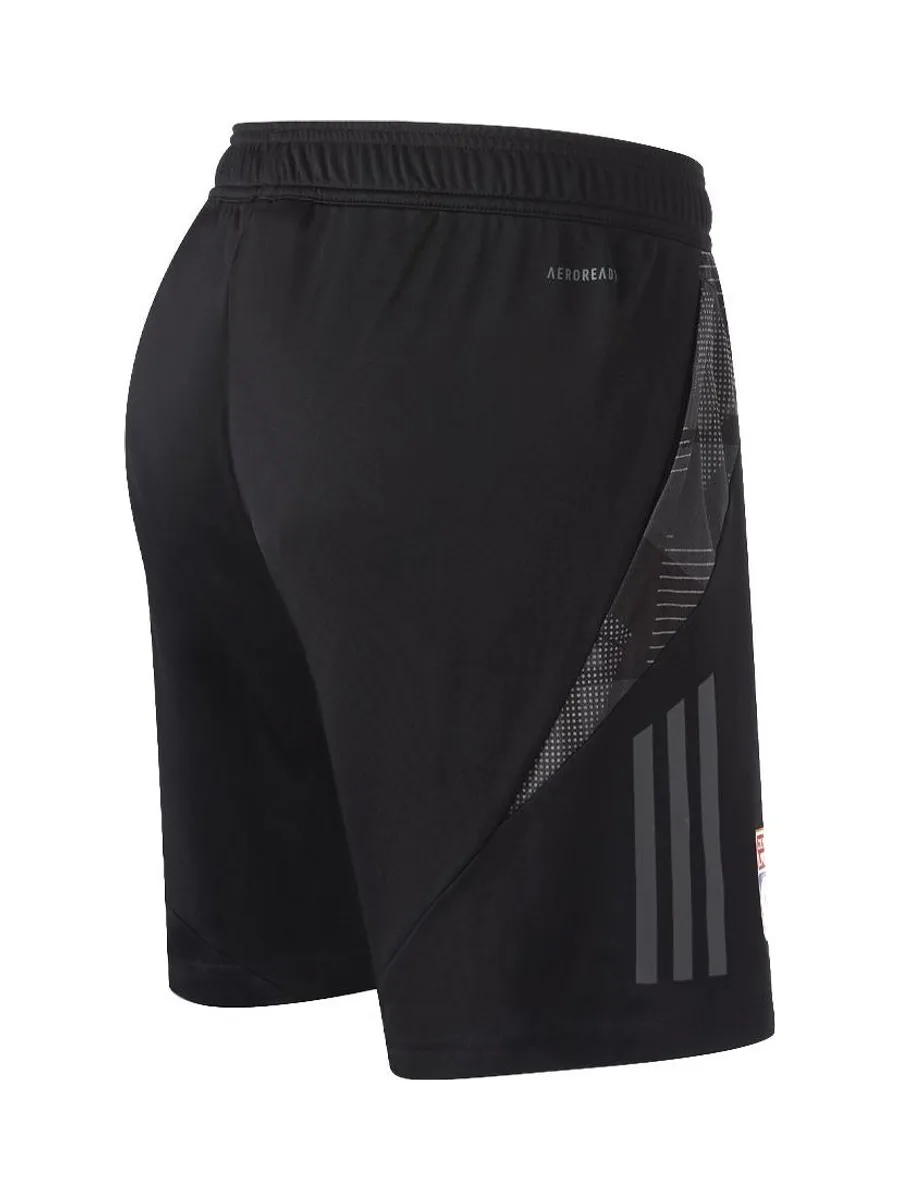 Olympique Lyonnais Short Noir Homme Adidas 24 3