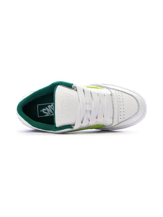 Baskets Blanches/Vertes Garçon Vans Hylane 4