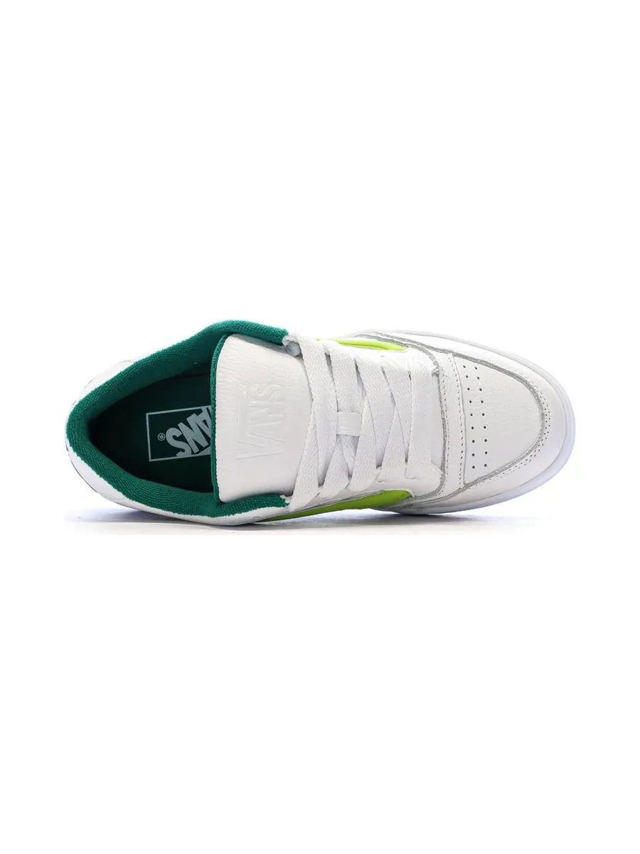 Baskets Blanches/Vertes Garçon Vans Hylane 5