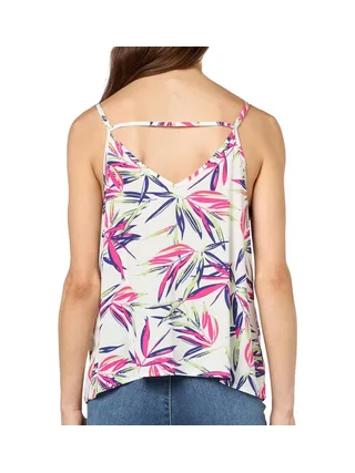 Top Blanc/Rose à Motifs Femme Only Nova Life Paris 2
