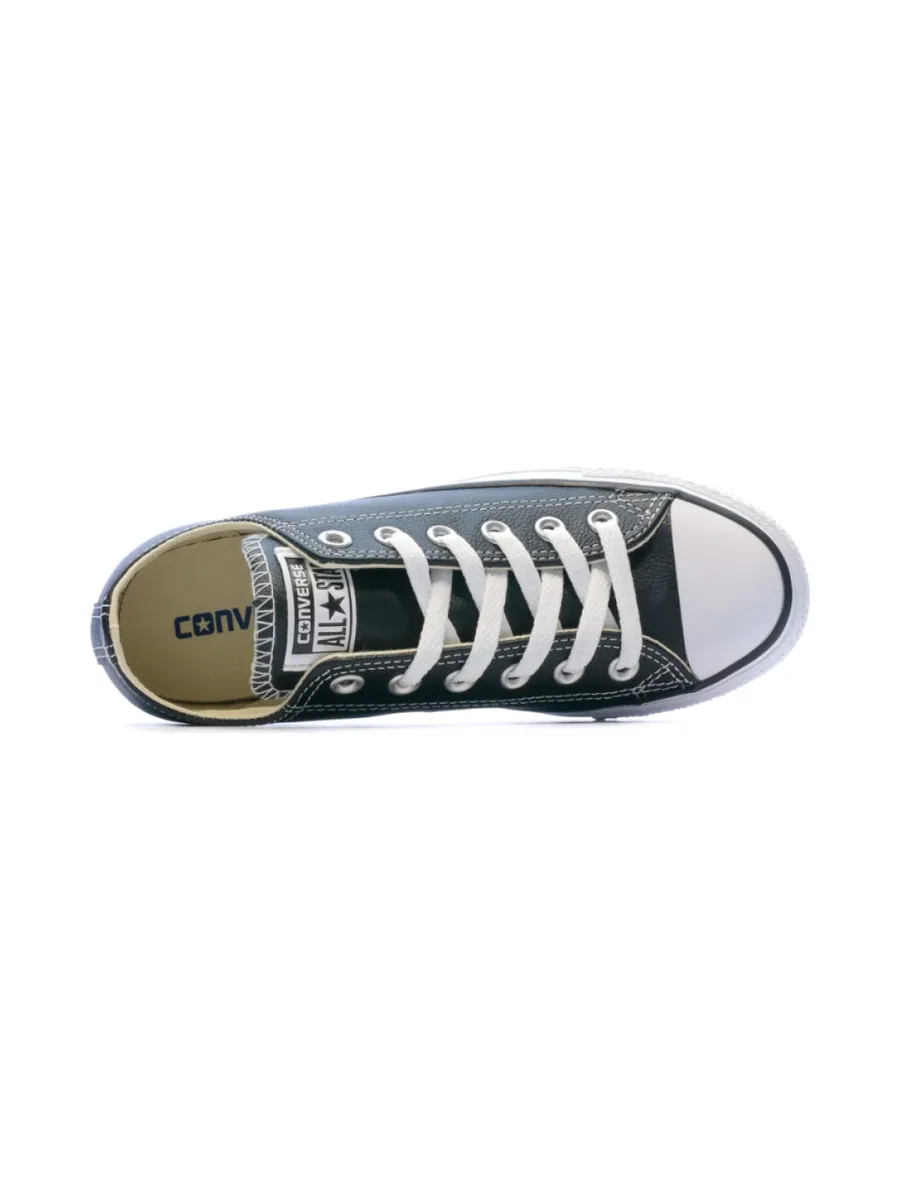Baskets Cuir Noires Homme Converse All Star 6