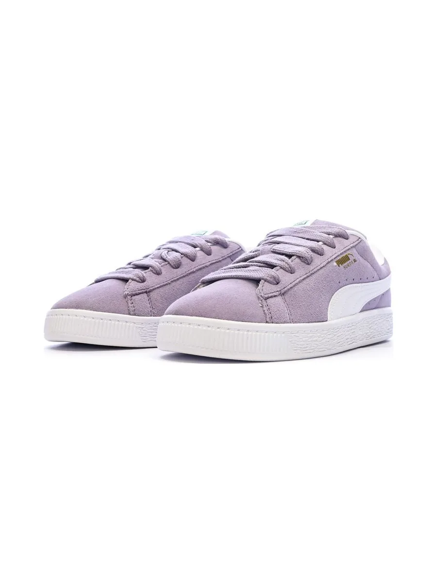 Baskets Violettes Fille Puma Suede Xl 7