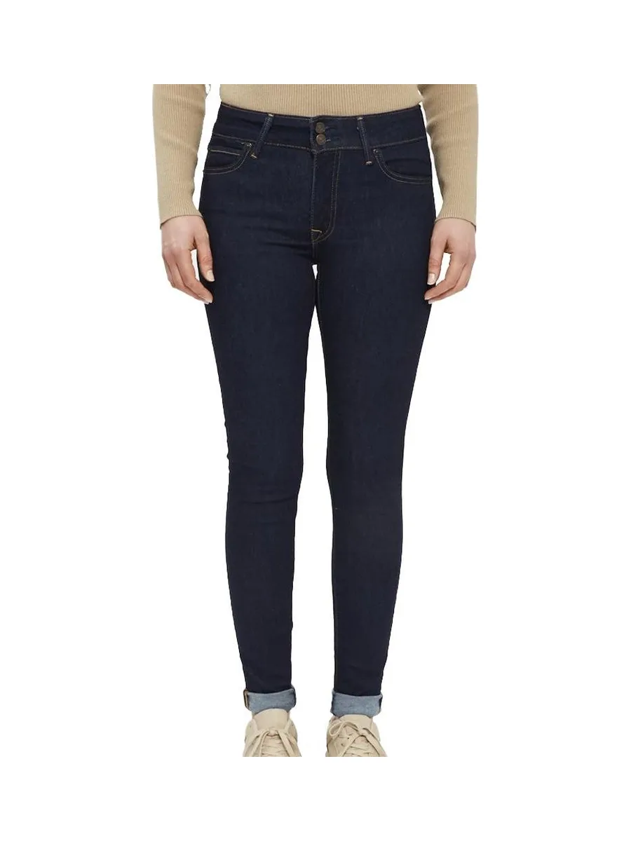 Jean Skinny Bleu Brut Femme Levi's 711 Button 2