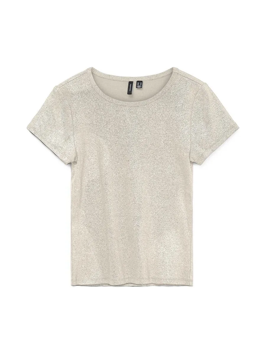 T-shirt Beige Femme Vero Moda Sine 2
