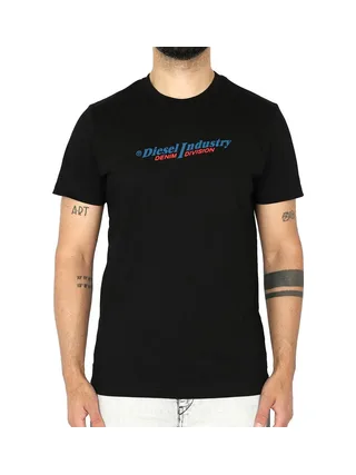 T-shirt Noir Homme Diesel Diegor900 1