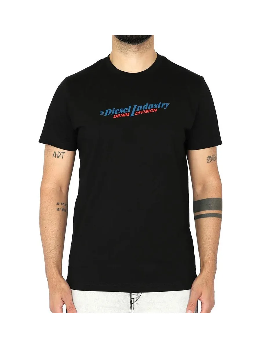 T-shirt Noir Homme Diesel Diegor900 2