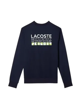 Sweat Marine Homme Lacoste SH9432 2