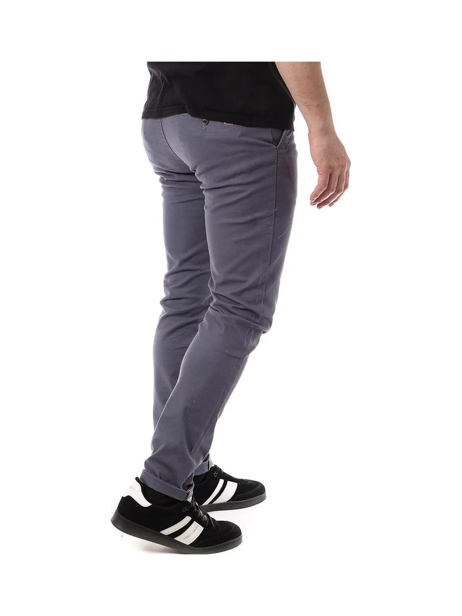 Pantalon Chino Bleu Moyen Homme La Maison Blaggio TOSCANE 3