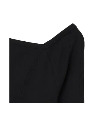 T-shirt Manches Longues Noir Fille Name it Fotilia 3