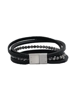 Bracelet Noir Geographical Norway 315124 2