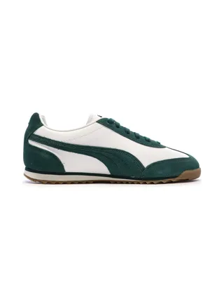 Baskets Blanches/Vertes Homme Puma Arizona Retro 2