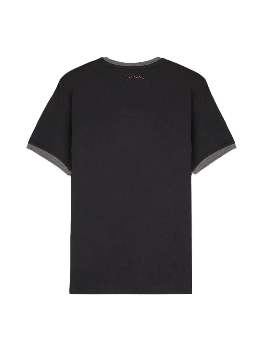 T-shirt Noir Homme Teddy Smith 2R 3