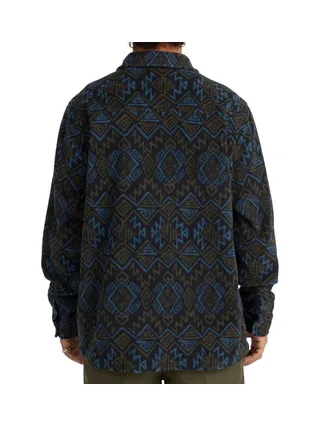 Surchemise Noire/Bleu À Motifs Homme O'Neill Superfleece 2
