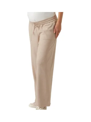 Pantalon Écru Femme Mamalicious Malin 1