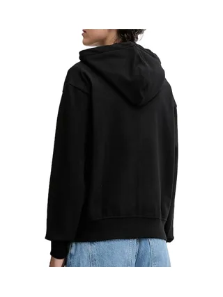 Sweat Zippé Noir Femme Calvin Klein Jeans Archive 2