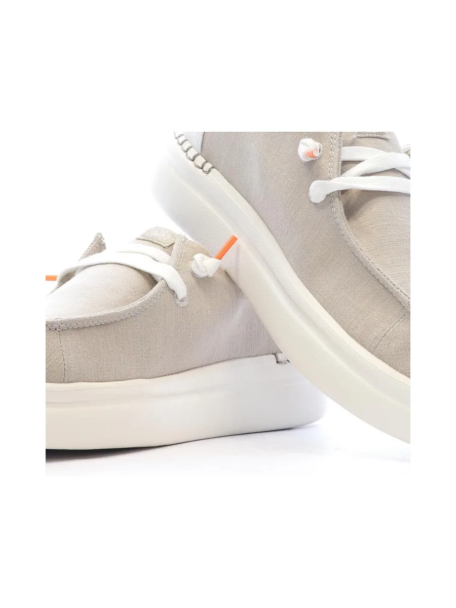 Chaussures Beiges Femme Hey Dude Wendy Rise 8