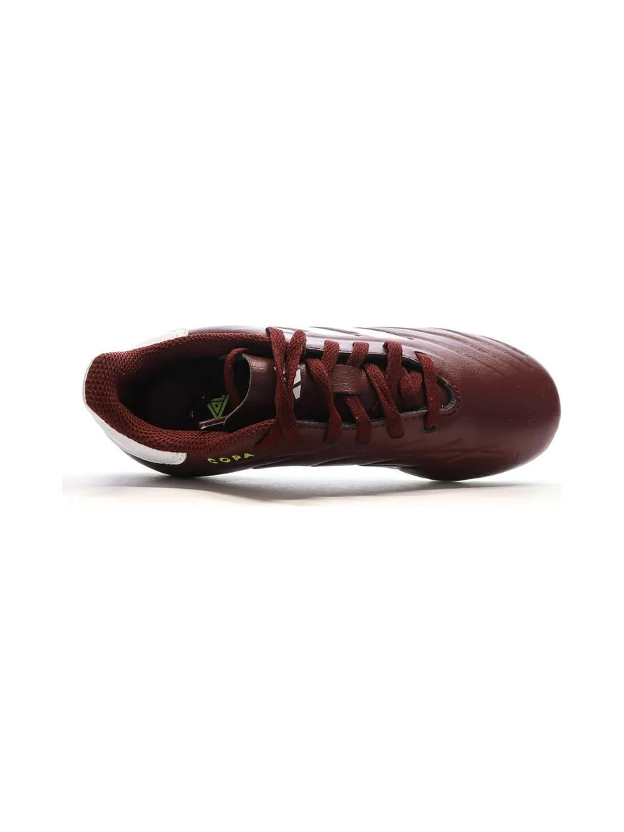 Chaussures de football Bordeaux/Jaunes Garçon Adidas Copa Pure 2 6