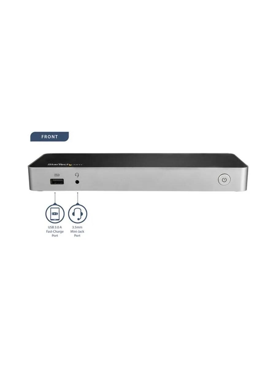 StarTech.com DK30CHDPPDUE laptop dock/port replicator 3