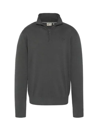 Pull Gris Anthracite Homme Schott PLB127 1