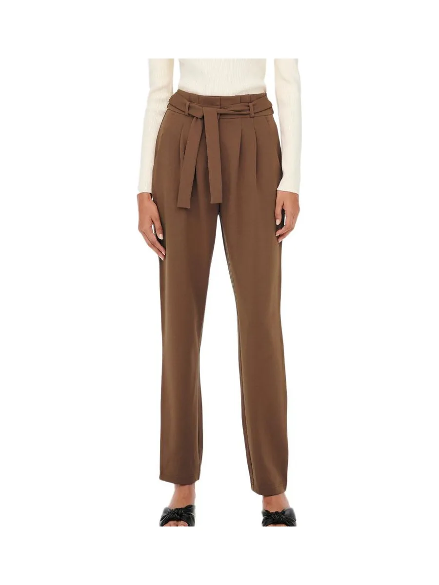 Pantalon Marron Femme JDY Tanja 2