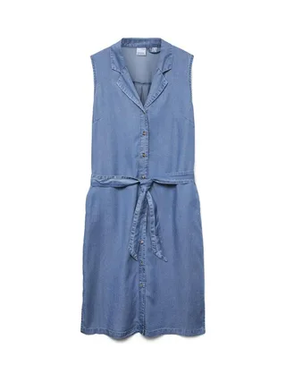 Robe en Jean Bleu Femme Vero Moda Bree 2