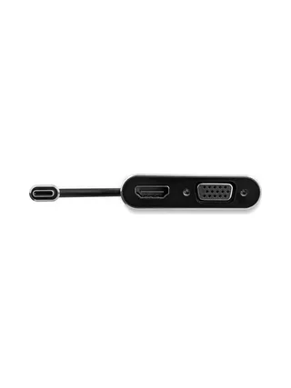 USB C to VGA and HDMI Adapter - Aluminum 4