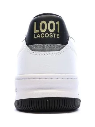 Baskets Blanc/Noir Homme Lacoste L001 3