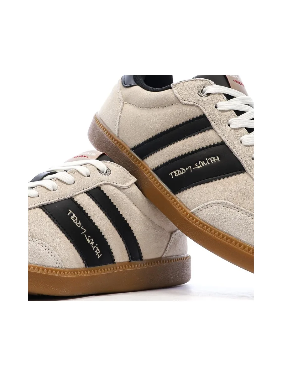 Baskets Beiges/Noires Homme Teddy Smith Serraje 8