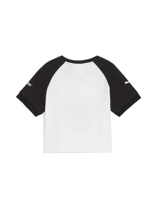 T-Shirt Blanc/Noir Femme Puma Rocky 2
