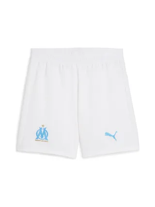 OM Short Blanc/Turquoise Homme Puma Basic 1