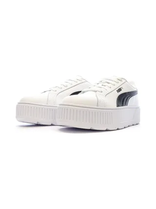 Baskets Blanc/Noir Femme Puma Karmen L 6