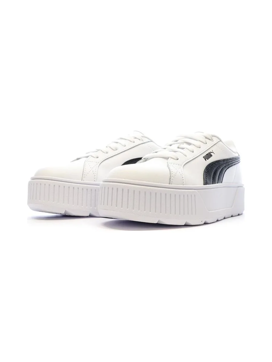 Baskets Blanc/Noir Femme Puma Karmen L 7