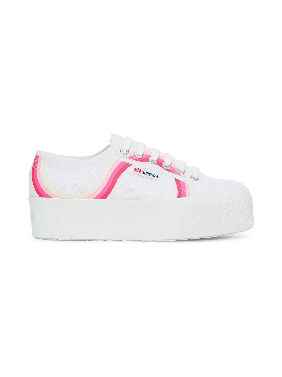 Baskets SUPERGA 2790 à rayures rondes 2