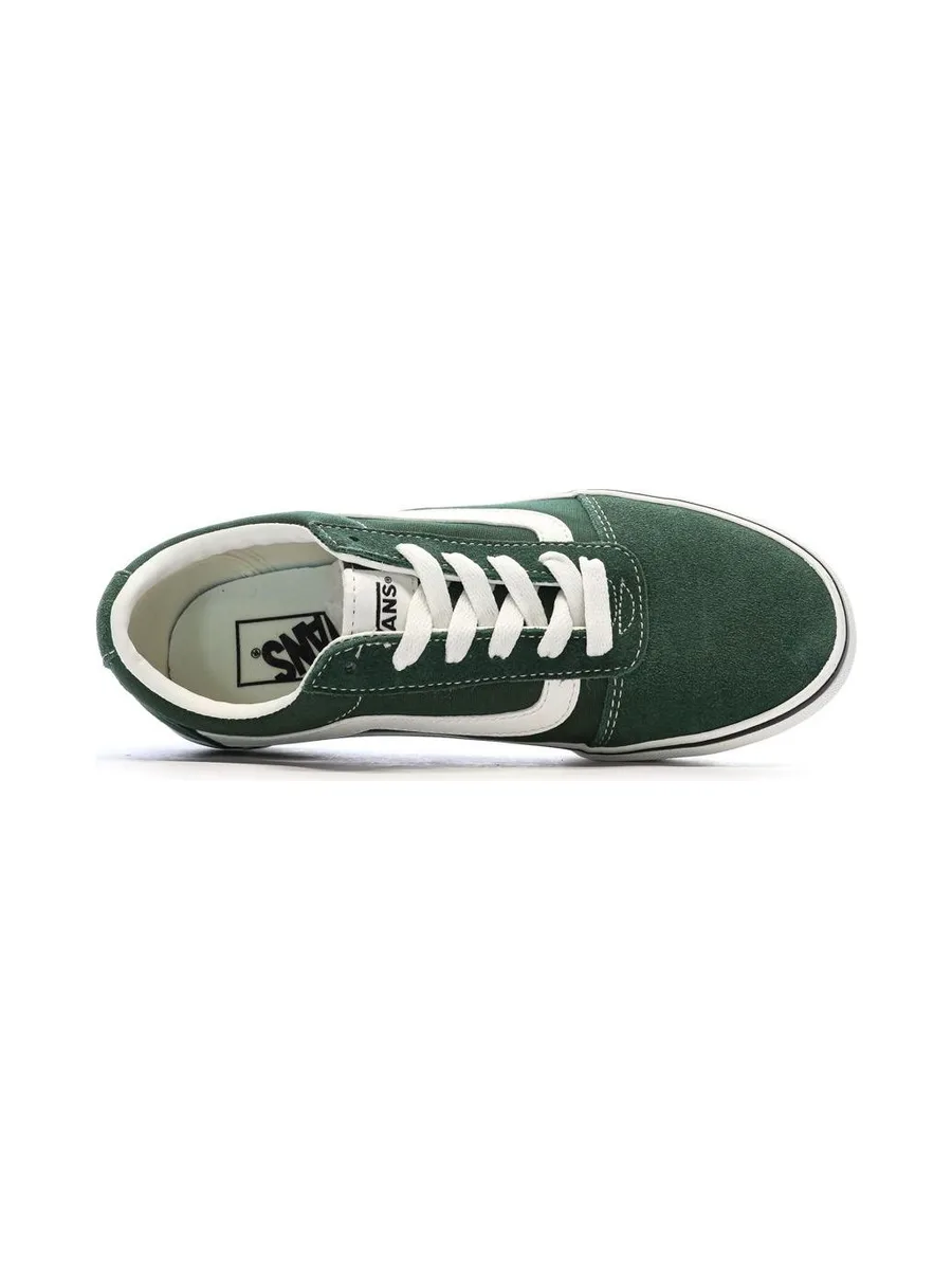 Baskets Vert Foncé Mixte Vans Old Skool 5