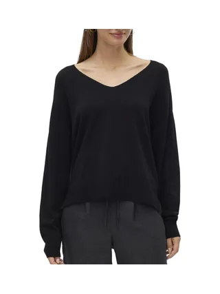 Pull Noir Femme Vero Moda Breezesss 1