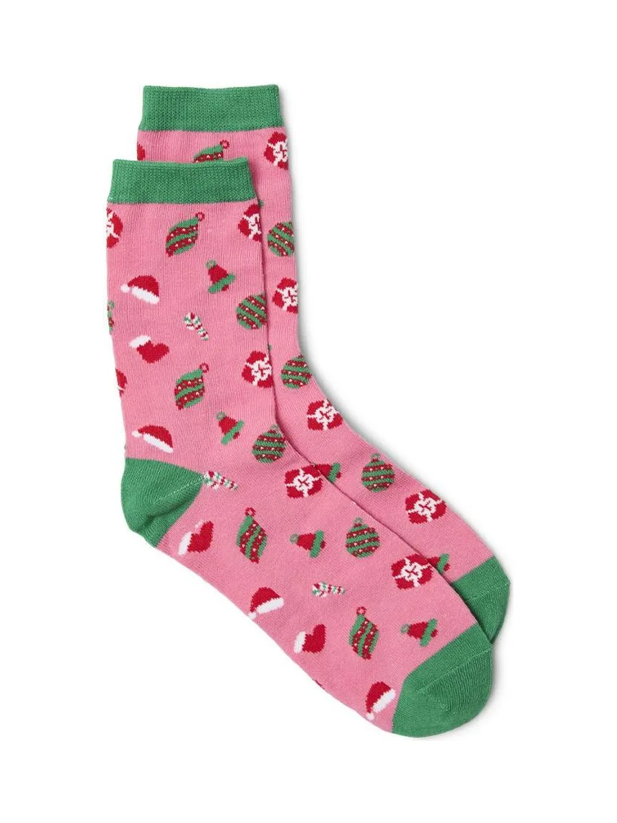 Chaussettes Roses/Vertes Femme Vero Moda Bonbons 1