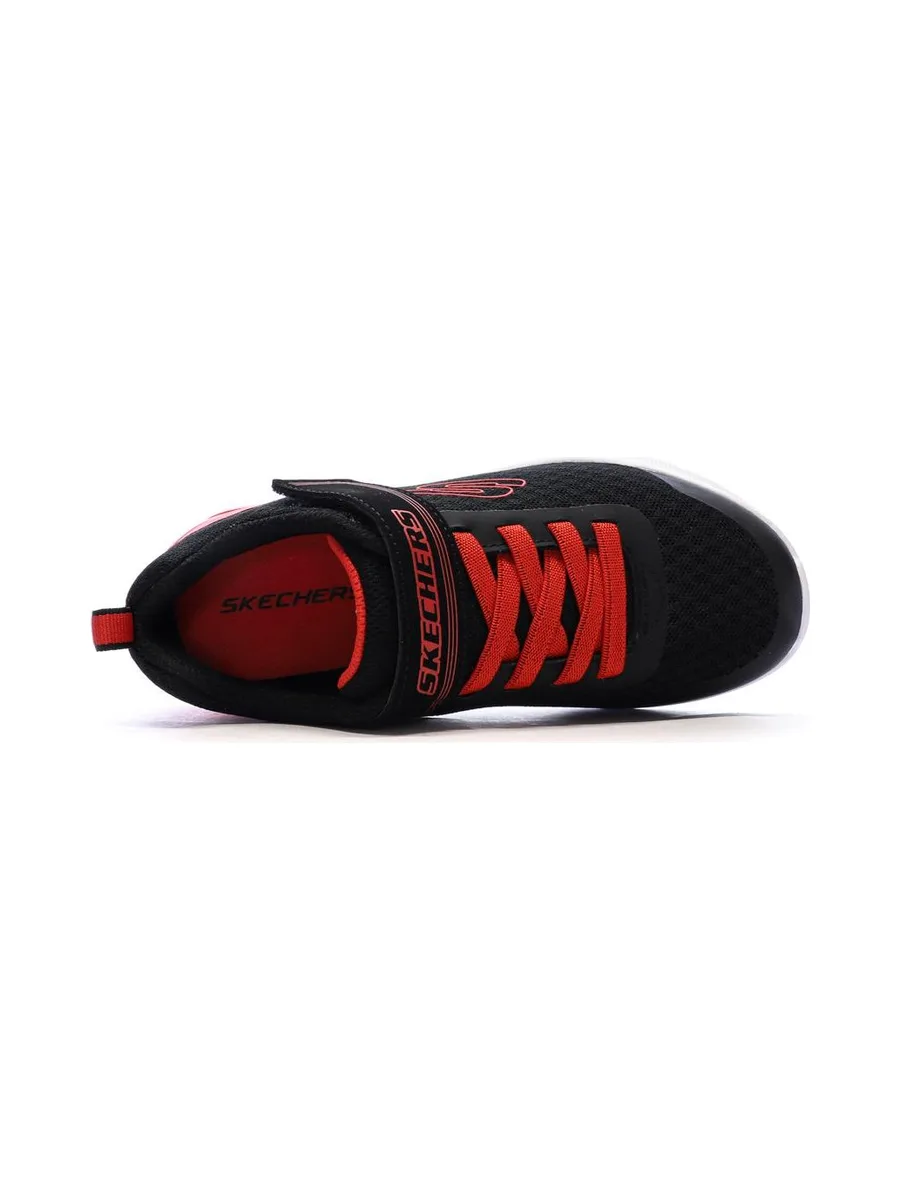 Baskets Noir/Rouge Garçon Skechers Microspec Max-Gorvix 5