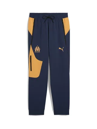 OM Pantalon de Survêtement Marine/Orange Homme Puma 2024/2025 1