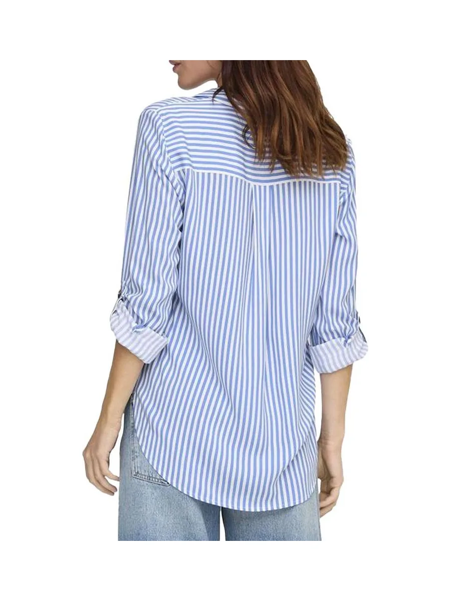 Chemise Bleu à Rayures Femme JDY Laurel 3