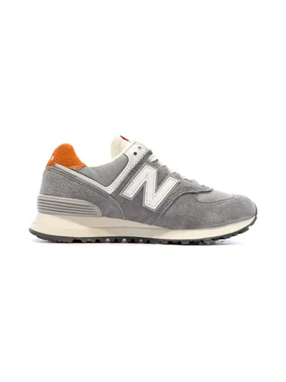 ML574 Baskets Gris/Orange Garçon New Balance 2