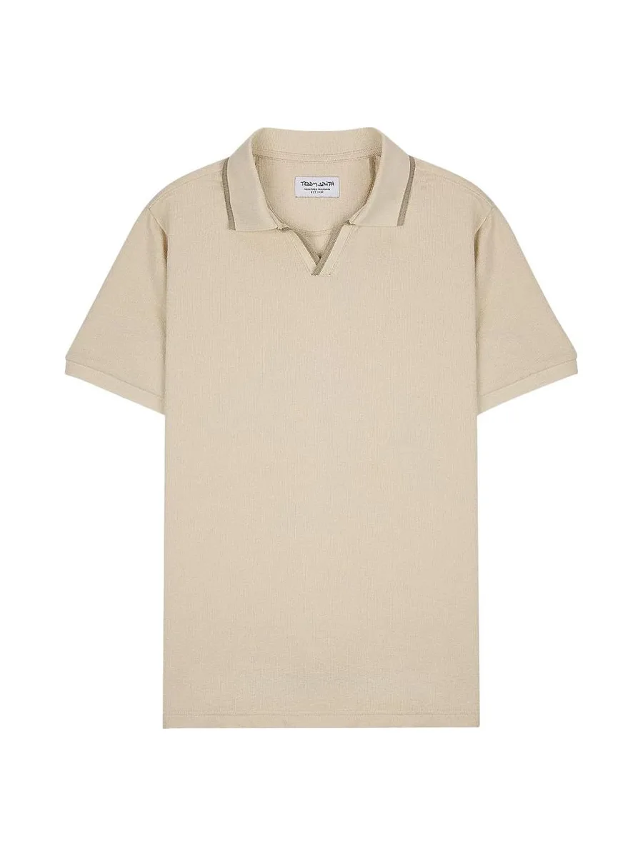 Polo Beige Homme Teddy Smith Soner 2