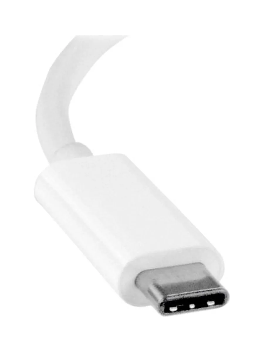 USB-C to DVI Adapter - White 3