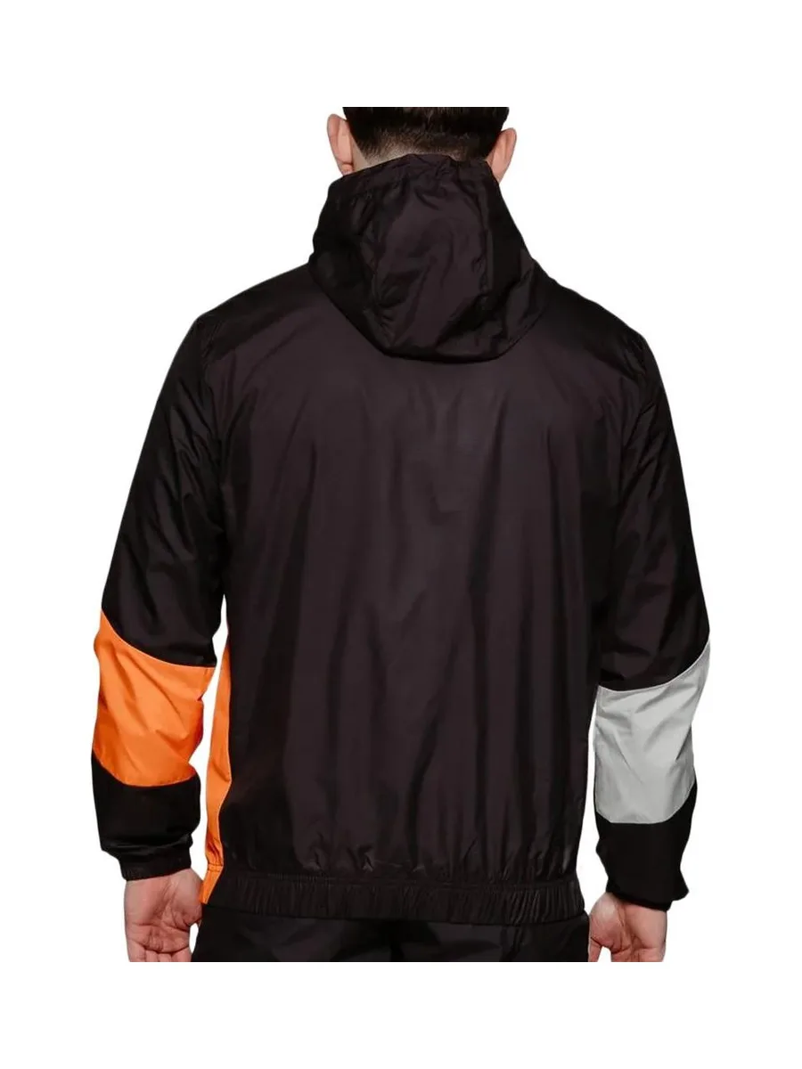 OM Veste De foot Noir/Orange Homme Puma 2023/24 2