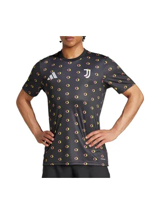 Juventus Maillot d'échauffement Noir Homme Adidas Preshi 1