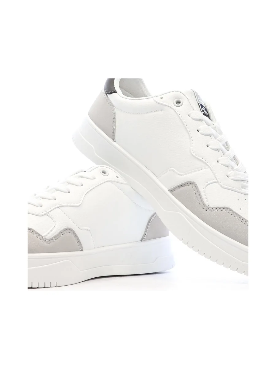 Baskets Blanches/Grises Homme Ellesse Pansit 8