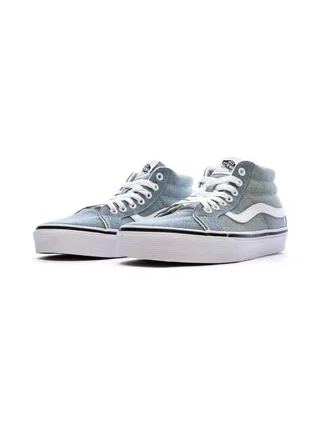 Baskets Bleu Jean Vans Mixte VANS Sk8-mid Reissue 6